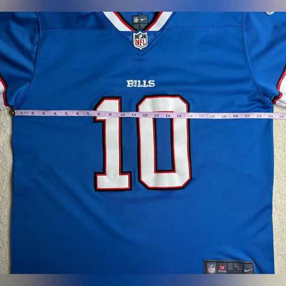 NFL Buffalo Bills Cole Beasley Retired Blue Jersey - Picture 6 of 8